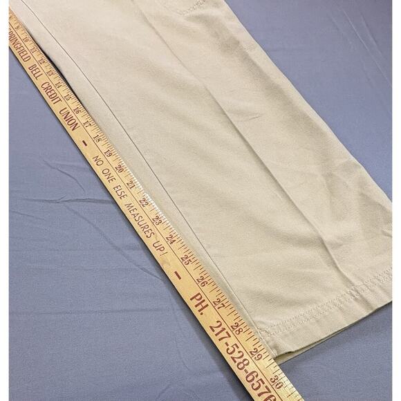 L.L. Bean Men’s Explorer Ripstop Pants Size 32x30 Tan Standard Fit ItemID 240793 - Picture 6 of 9